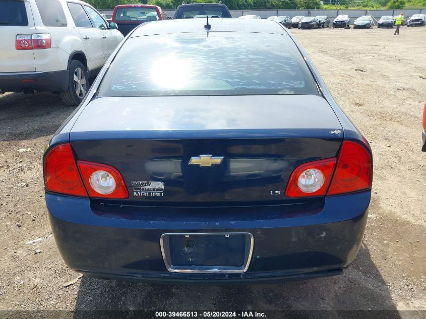 2009 Chevrolet Malibu Ls VIN: 1G1ZG57B19F253791 Lot: 39466513