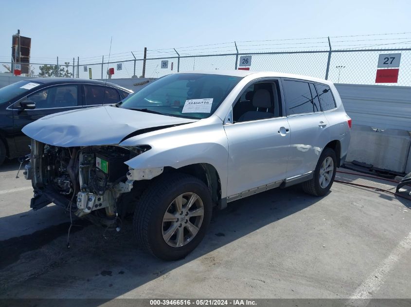 2012 Toyota Highlander VIN: 5TDZA3EH9CS027770 Lot: 39466516