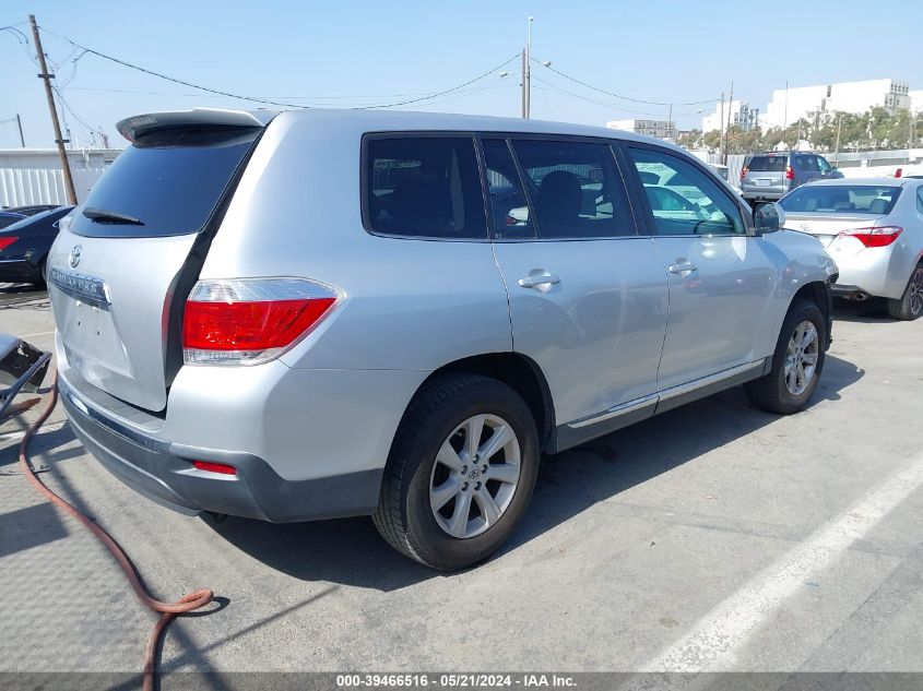 2012 Toyota Highlander VIN: 5TDZA3EH9CS027770 Lot: 39466516