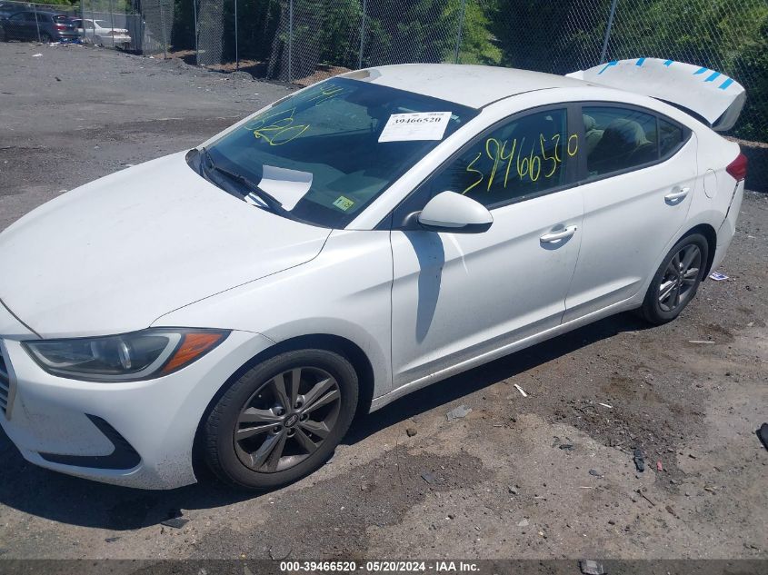 2017 Hyundai Elantra Se VIN: 5NPD84LF4HH020848 Lot: 39466520