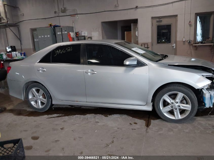 2014 Toyota Camry Se VIN: 4T1BF1FK8EU348713 Lot: 39466521