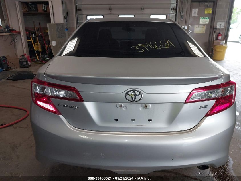 2014 Toyota Camry Se VIN: 4T1BF1FK8EU348713 Lot: 39466521