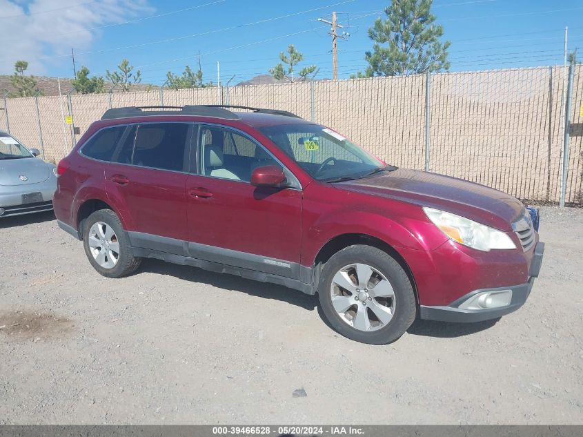 2011 Subaru Outback 2.5I Premium VIN: 4S4BRBCCXB3390392 Lot: 39466528