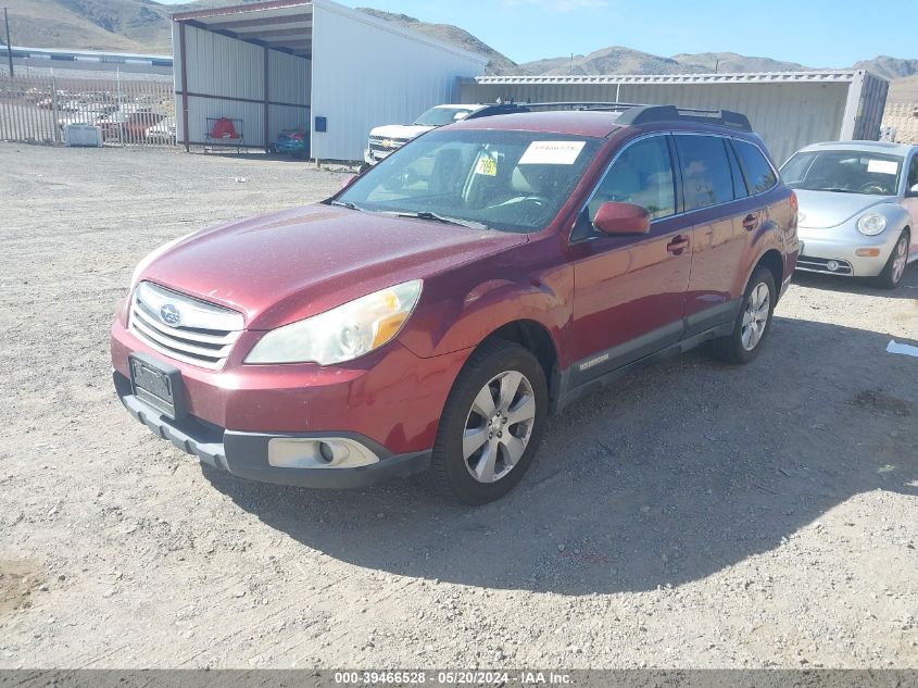 2011 Subaru Outback 2.5I Premium VIN: 4S4BRBCCXB3390392 Lot: 39466528