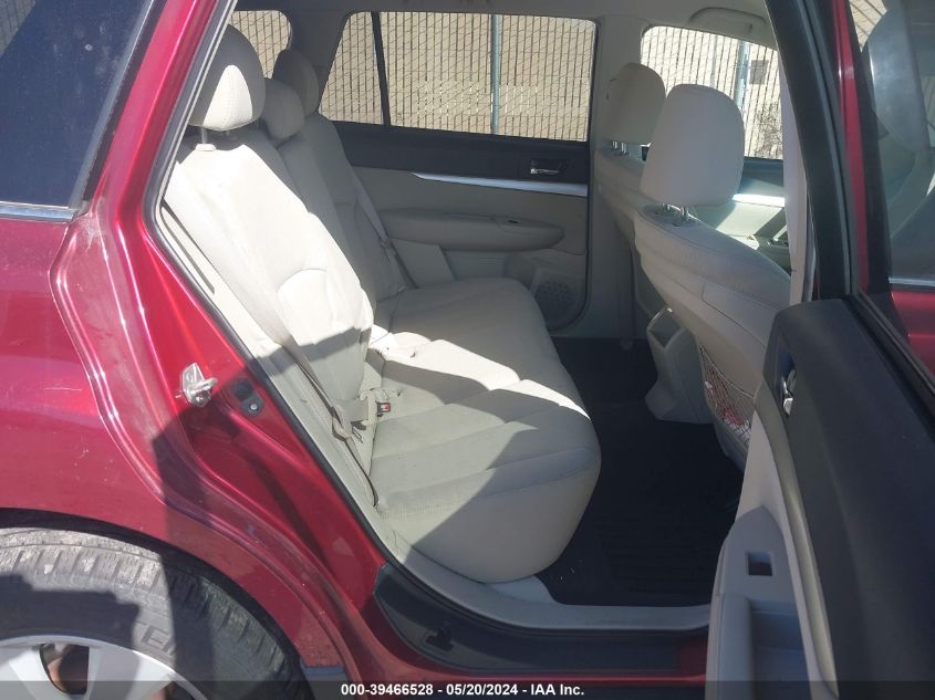 2011 Subaru Outback 2.5I Premium VIN: 4S4BRBCCXB3390392 Lot: 39466528