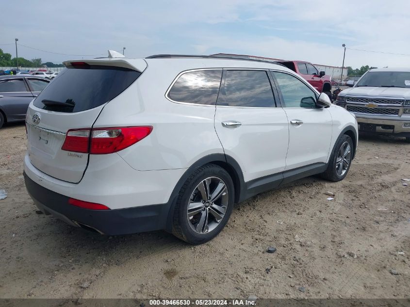 2014 Hyundai Santa Fe Limited VIN: KM8SR4HF2EU038601 Lot: 39466530