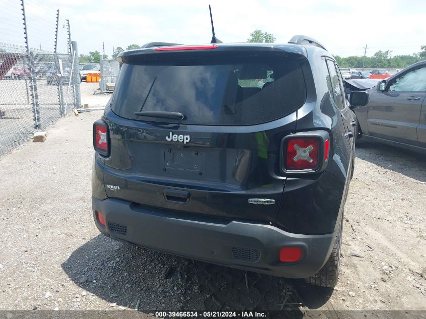 2018 Jeep Renegade Latitude Fwd VIN: ZACCJABB4JPJ20892 Lot: 39466534