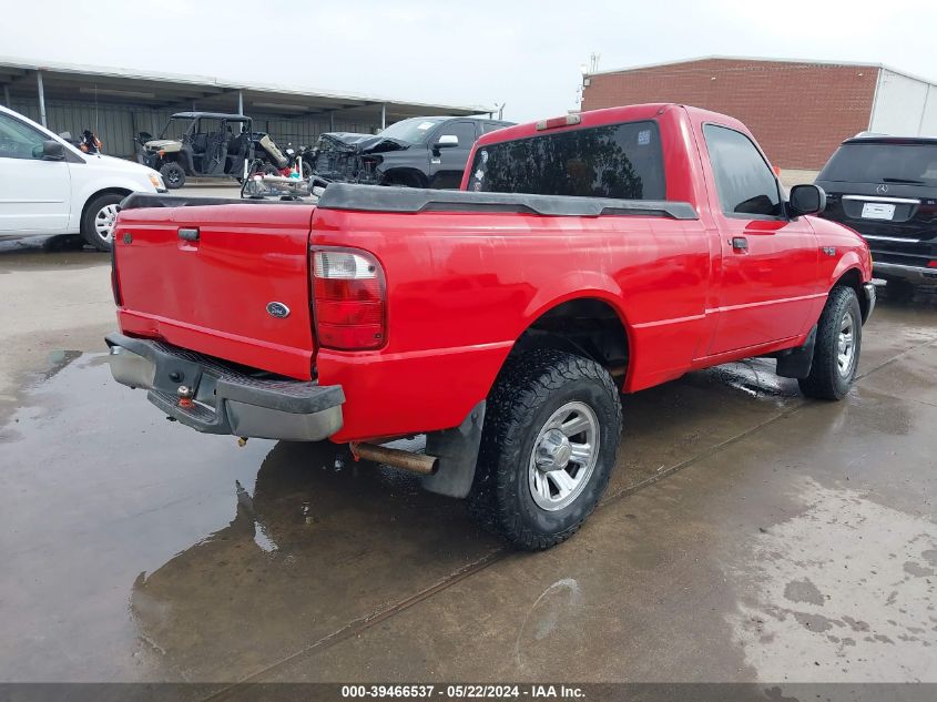 2001 Ford Ranger Xl/Xlt VIN: 1FTYR10C81PA42272 Lot: 39466537