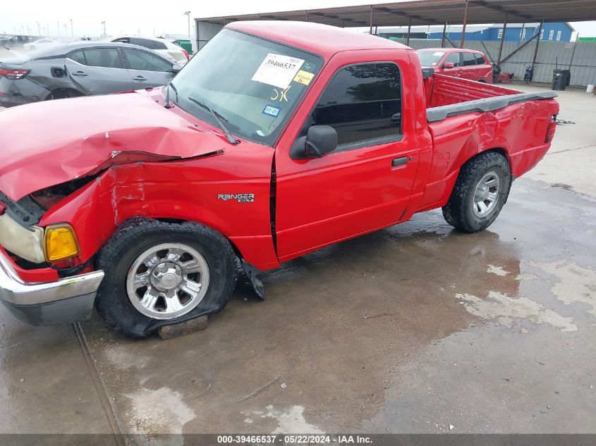 2001 Ford Ranger Xl/Xlt VIN: 1FTYR10C81PA42272 Lot: 39466537