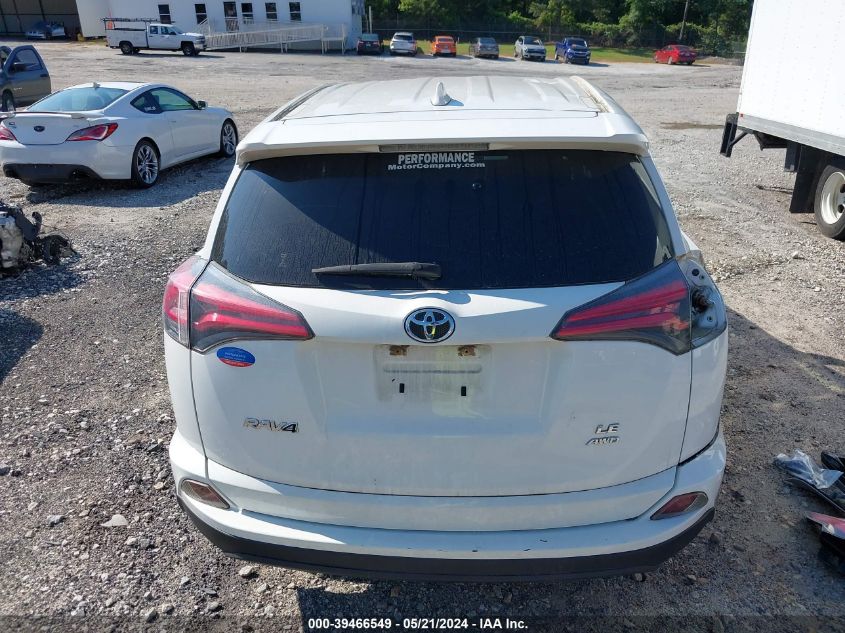 2017 Toyota Rav4 Le VIN: JTMBFREVXHJ144306 Lot: 39466549