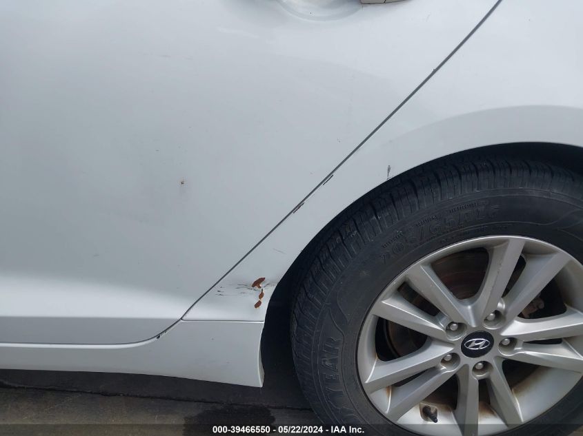 2016 Hyundai Sonata Se VIN: 5NPE24AF0GH288612 Lot: 39466550