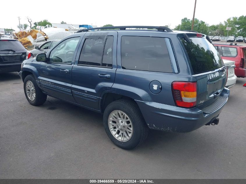 2002 Jeep Grand Cherokee Limited VIN: 1J4GW58N62C212035 Lot: 39466559