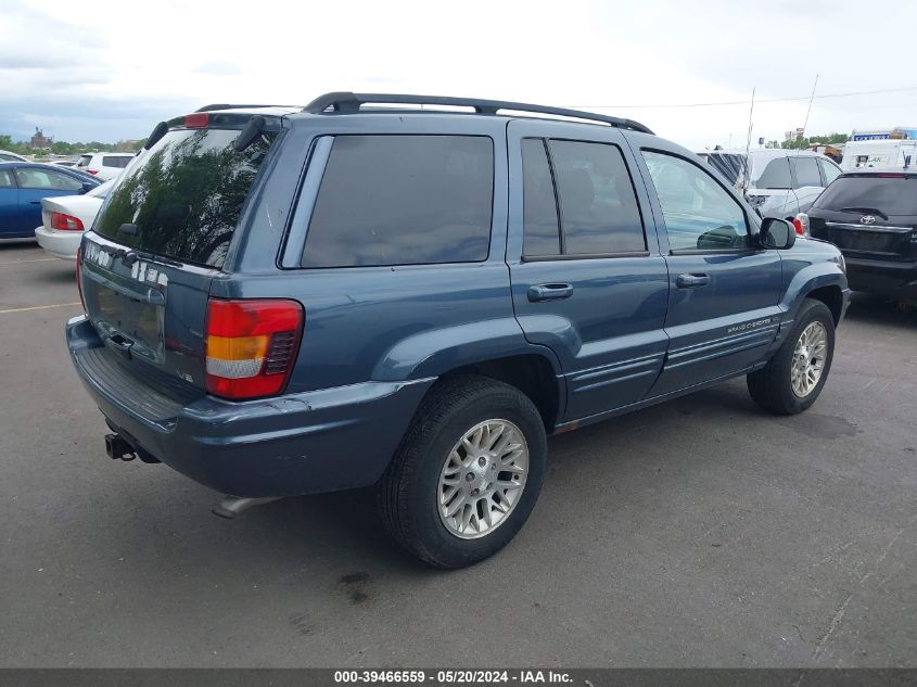 2002 Jeep Grand Cherokee Limited VIN: 1J4GW58N62C212035 Lot: 39466559