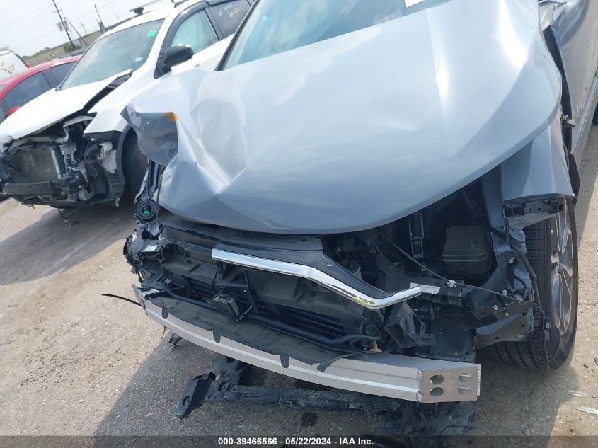 2022 Honda Cr-V Awd Ex-L VIN: 2HKRW2H84NH658748 Lot: 39466566