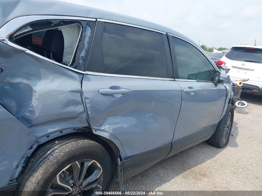 2022 Honda Cr-V Awd Ex-L VIN: 2HKRW2H84NH658748 Lot: 39466566