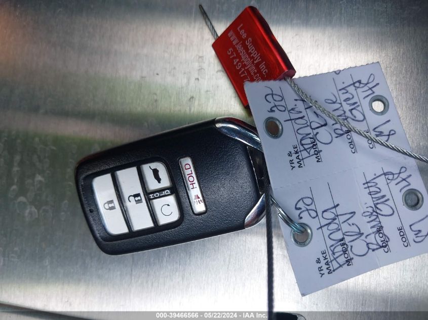 2022 Honda Cr-V Awd Ex-L VIN: 2HKRW2H84NH658748 Lot: 39466566