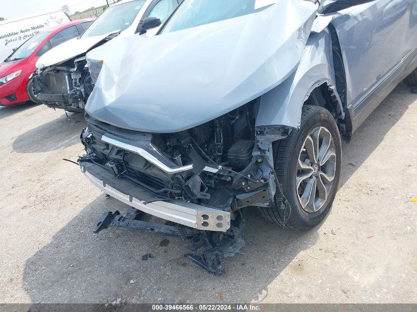 2022 Honda Cr-V Awd Ex-L VIN: 2HKRW2H84NH658748 Lot: 39466566