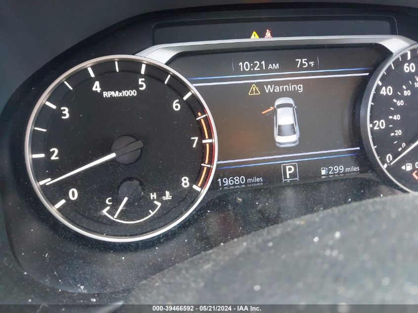 2022 Nissan Altima Sv Fwd VIN: 1N4BL4DV8NN313195 Lot: 39466592