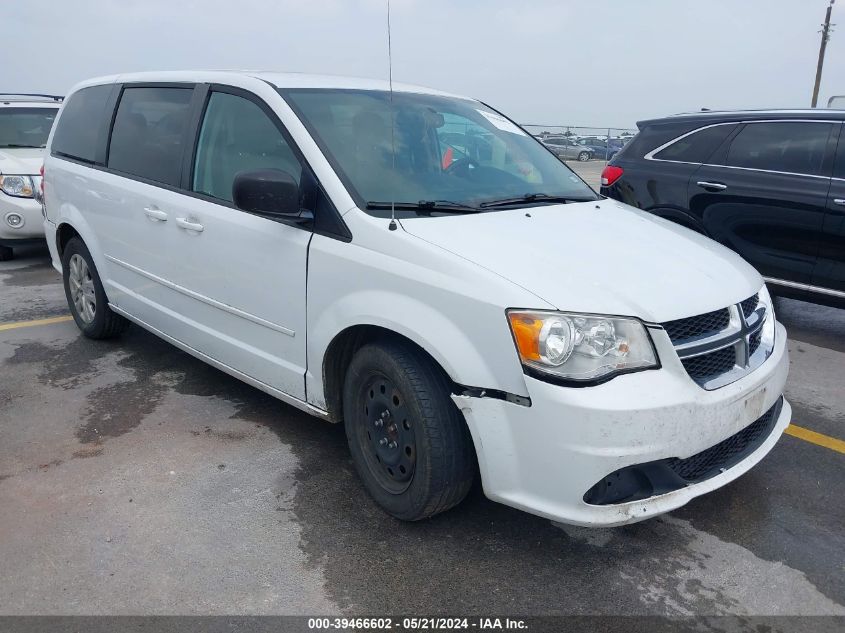 2016 Dodge Grand Caravan Se VIN: 2C4RDGBG3GR139117 Lot: 39466602