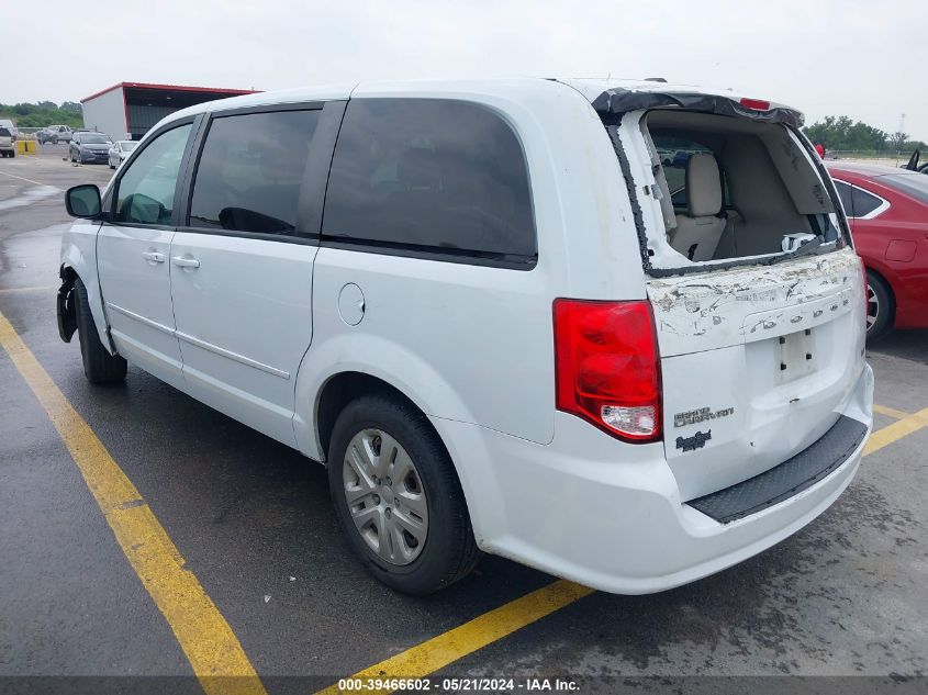 2016 Dodge Grand Caravan Se VIN: 2C4RDGBG3GR139117 Lot: 39466602