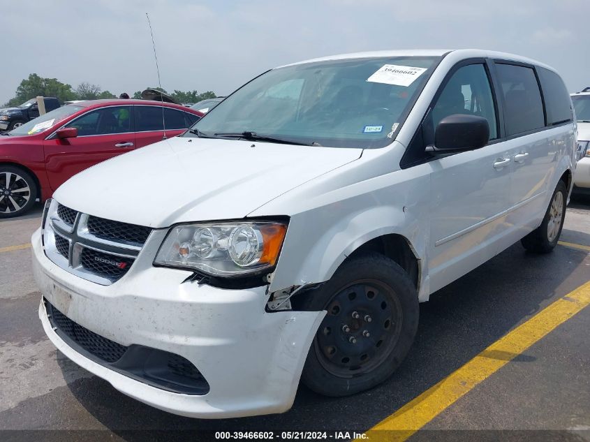 2016 Dodge Grand Caravan Se VIN: 2C4RDGBG3GR139117 Lot: 39466602