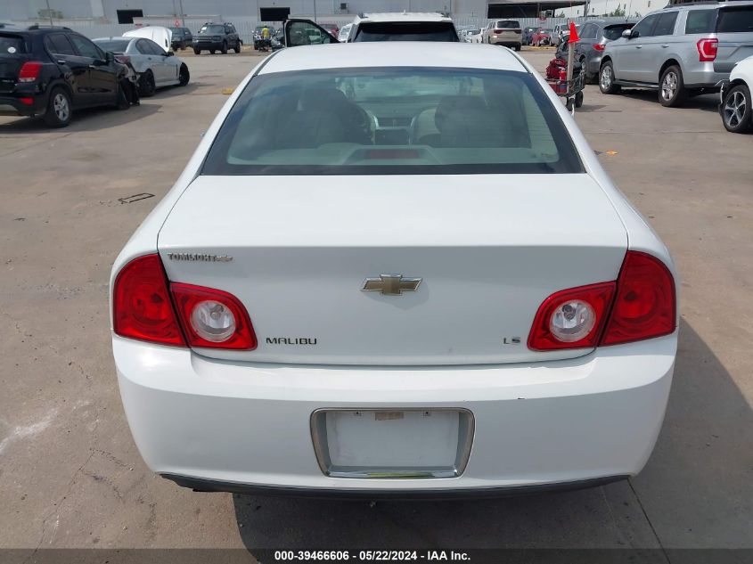 2009 Chevrolet Malibu Ls VIN: 1G1ZG57B394128013 Lot: 39466606