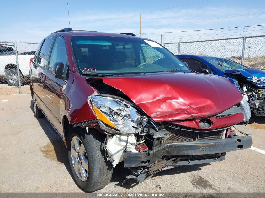 2008 Toyota Sienna Le VIN: 5TDZK23C98S167856 Lot: 39466607