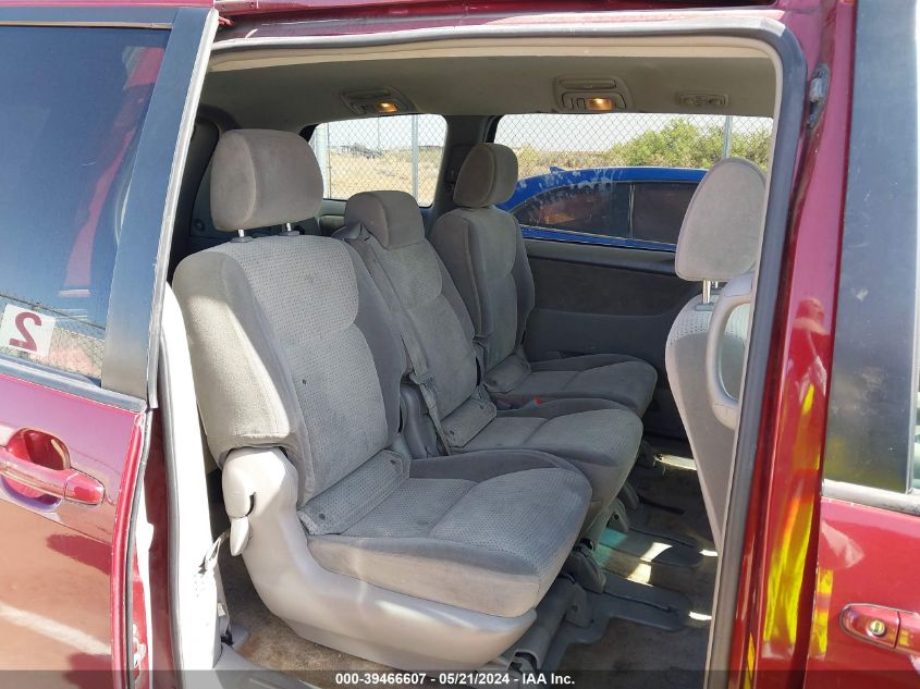 2008 Toyota Sienna Le VIN: 5TDZK23C98S167856 Lot: 39466607