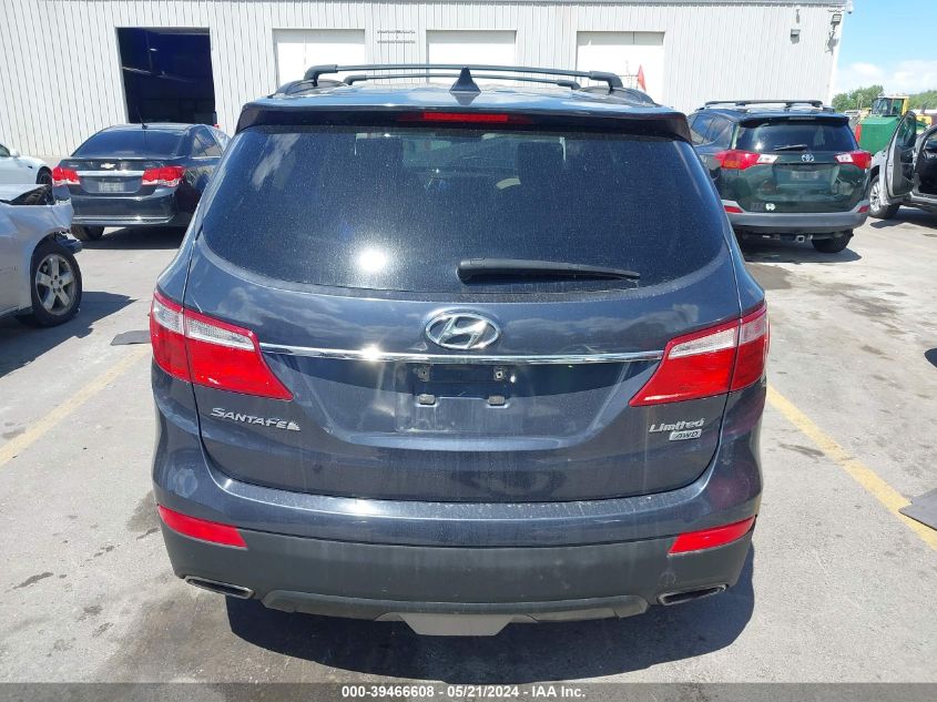 2013 Hyundai Santa Fe Limited VIN: KM8SRDHF3DU012491 Lot: 39466608