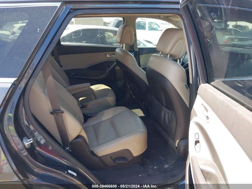 2013 Hyundai Santa Fe Limited VIN: KM8SRDHF3DU012491 Lot: 39466608