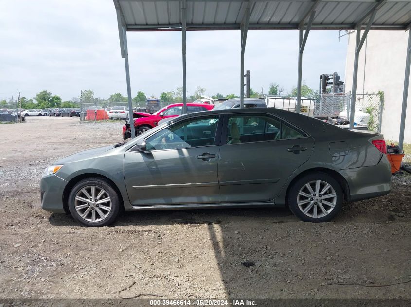 2013 Toyota Camry Xle VIN: 4T4BF1FK2DR283054 Lot: 39466614