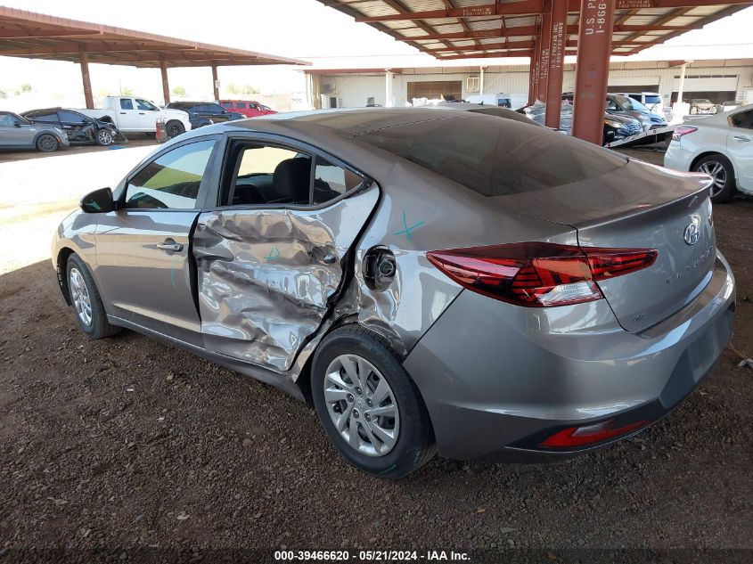 2020 Hyundai Elantra Se VIN: KMHD74LF8LU898327 Lot: 39466620