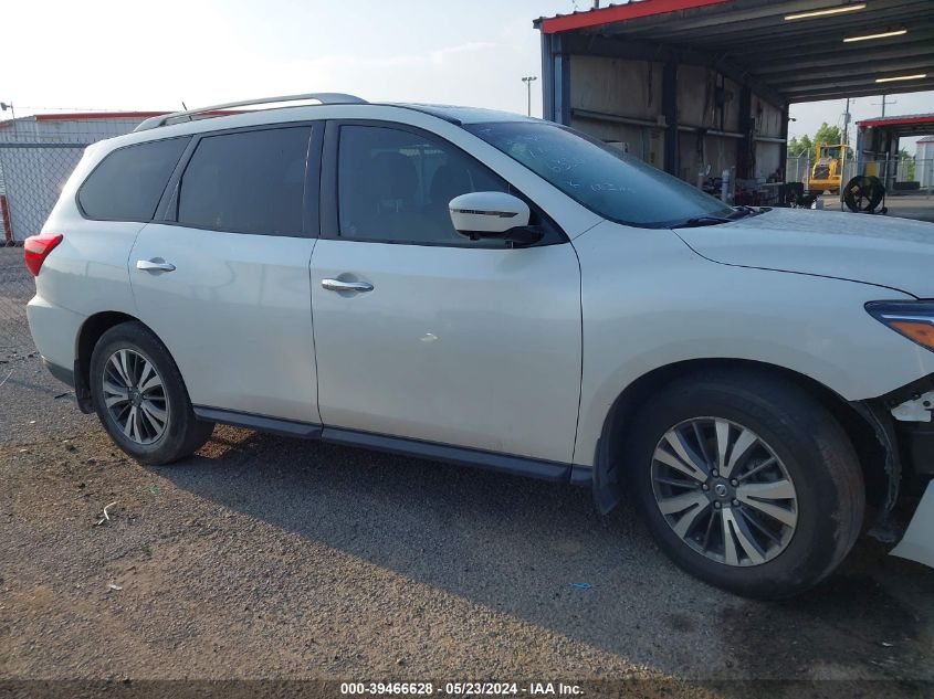 2017 Nissan Pathfinder Sl VIN: 5N1DR2MN9HC635068 Lot: 39466628