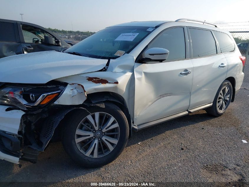 2017 Nissan Pathfinder Sl VIN: 5N1DR2MN9HC635068 Lot: 39466628