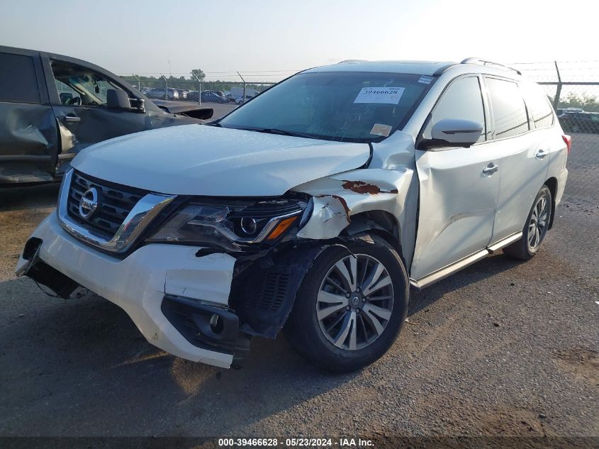 2017 Nissan Pathfinder Sl VIN: 5N1DR2MN9HC635068 Lot: 39466628