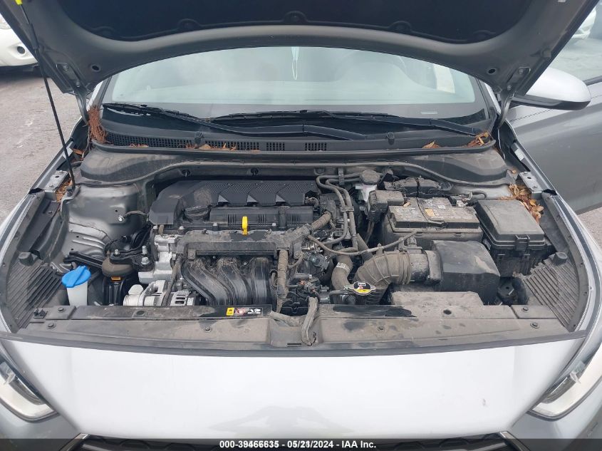 2022 Hyundai Accent Se VIN: 3KPC24A67NE177614 Lot: 39466635