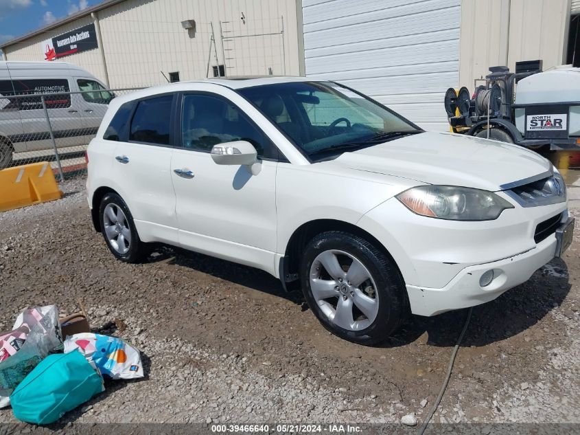 2007 Acura Rdx VIN: 5J8TB18237A021420 Lot: 39466640