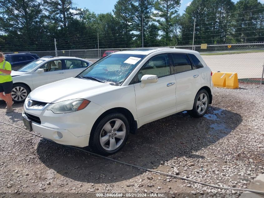 2007 Acura Rdx VIN: 5J8TB18237A021420 Lot: 39466640