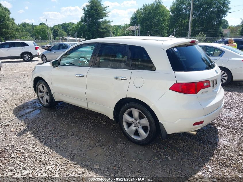 2007 Acura Rdx VIN: 5J8TB18237A021420 Lot: 39466640