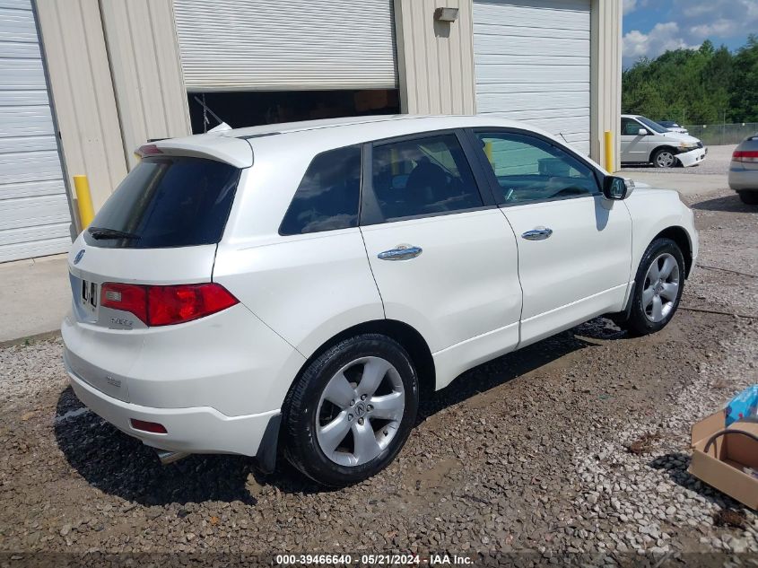 2007 Acura Rdx VIN: 5J8TB18237A021420 Lot: 39466640