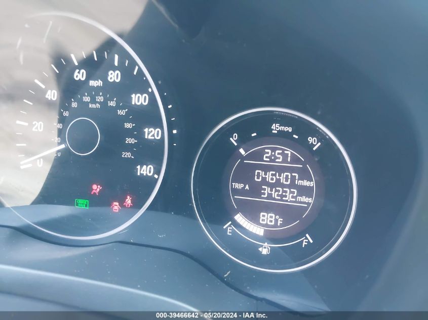 2022 Honda Hr-V 2Wd Lx VIN: 3CZRU5H32NM744981 Lot: 39466642