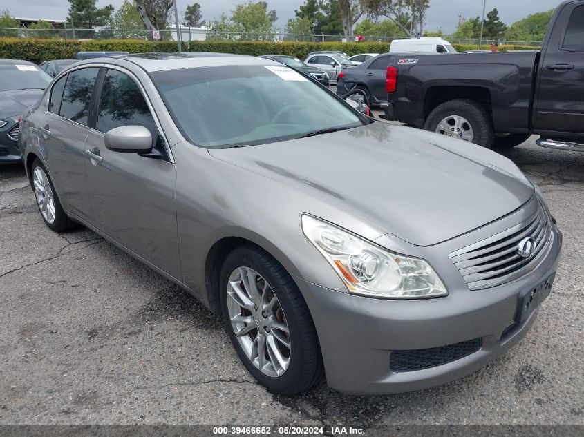 2007 Infiniti G35 Journey VIN: JNKBV61E67M706429 Lot: 39466652