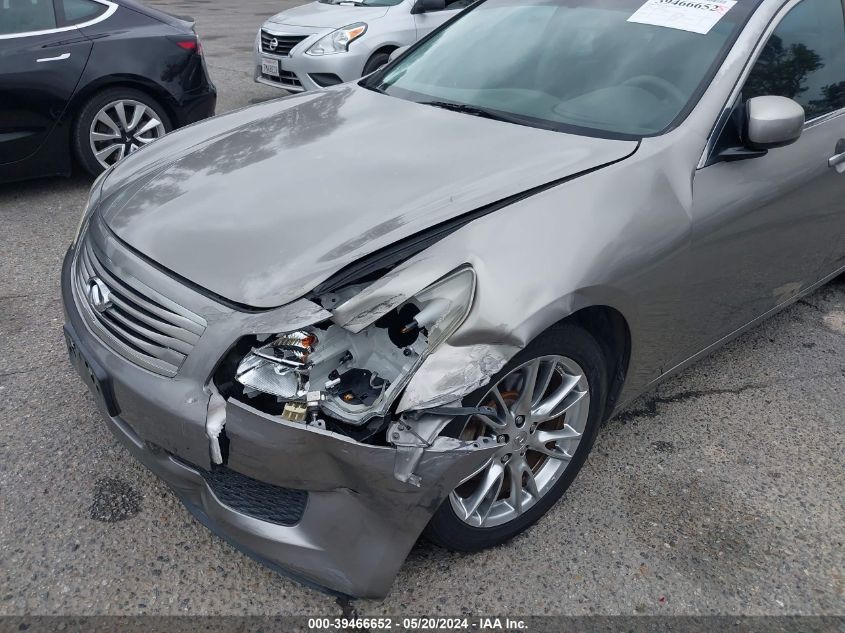 2007 Infiniti G35 Journey VIN: JNKBV61E67M706429 Lot: 39466652