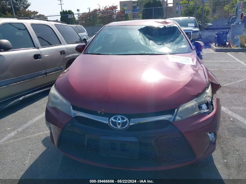 2016 Toyota Camry Se VIN: 4T1BF1FK5GU563601 Lot: 39466656