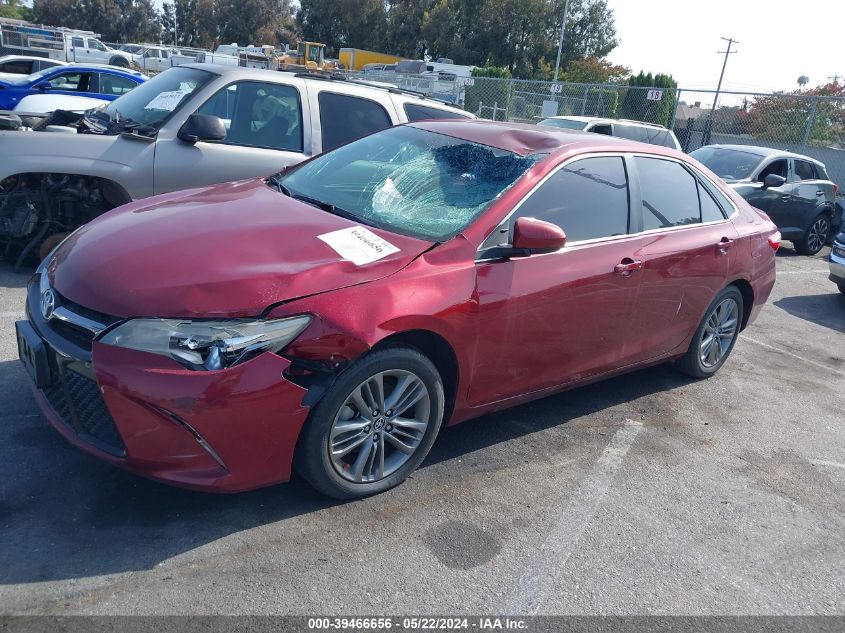 2016 Toyota Camry Se VIN: 4T1BF1FK5GU563601 Lot: 39466656