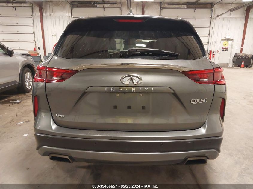 2021 Infiniti Qx50 Luxe Awd VIN: 3PCAJ5BBXMF117377 Lot: 39466657