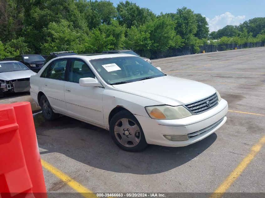 2003 Toyota Avalon Xls VIN: 4T1BF28B73U287628 Lot: 39466663