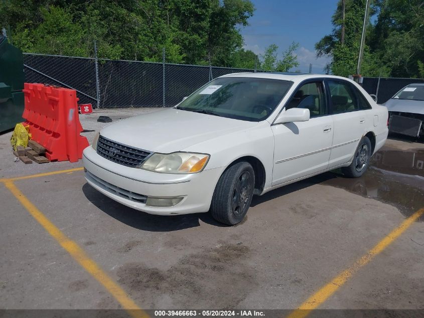 2003 Toyota Avalon Xls VIN: 4T1BF28B73U287628 Lot: 39466663