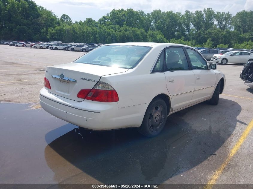 2003 Toyota Avalon Xls VIN: 4T1BF28B73U287628 Lot: 39466663