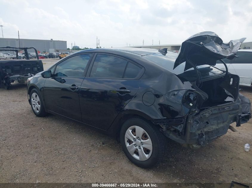 2018 Kia Forte Lx VIN: 3KPFK4A70JE182881 Lot: 39466667